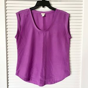 J.Crew Lilac Sleeveless Blouse